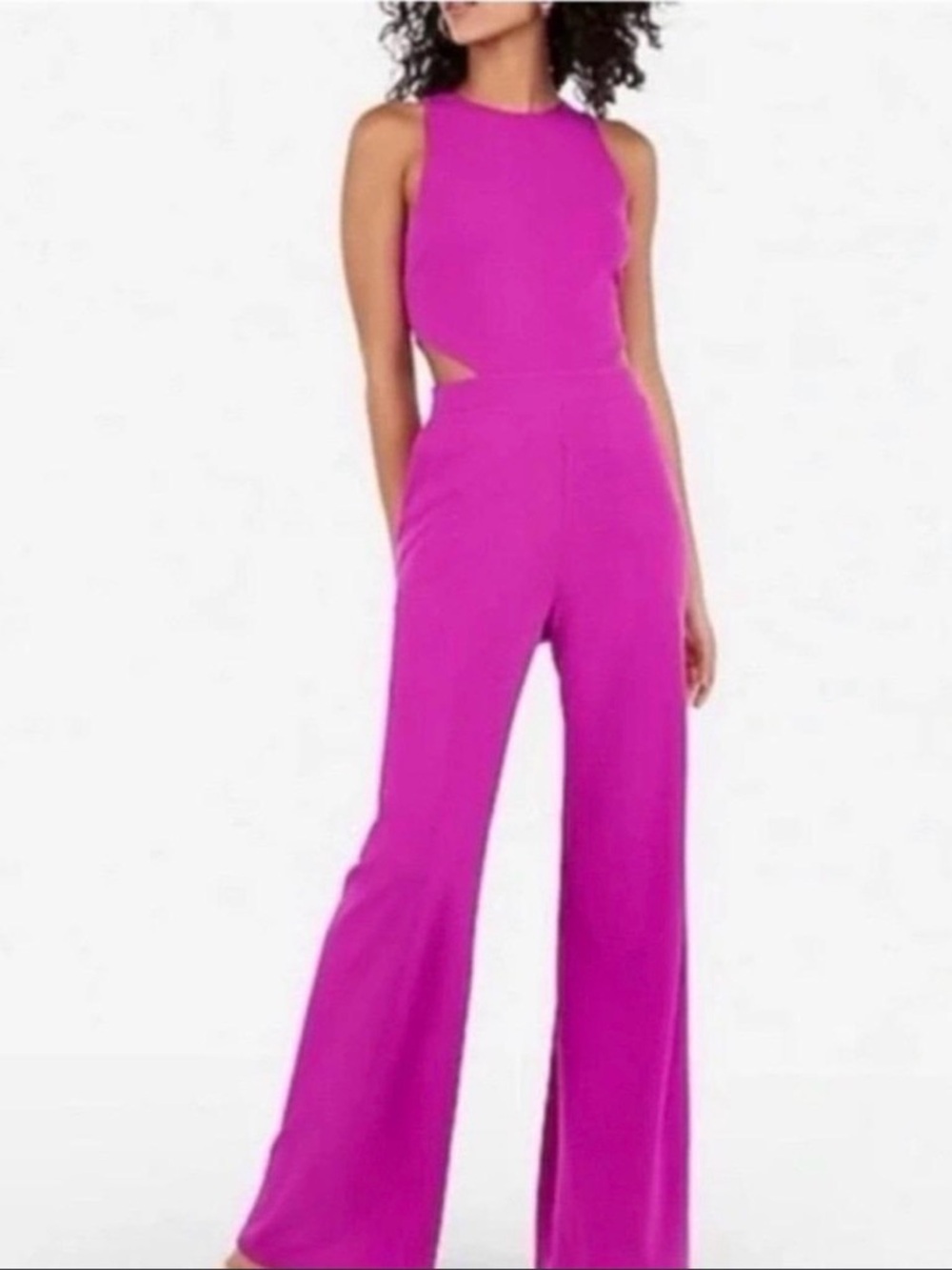Express Jumpsuit with Wide-Leg Design